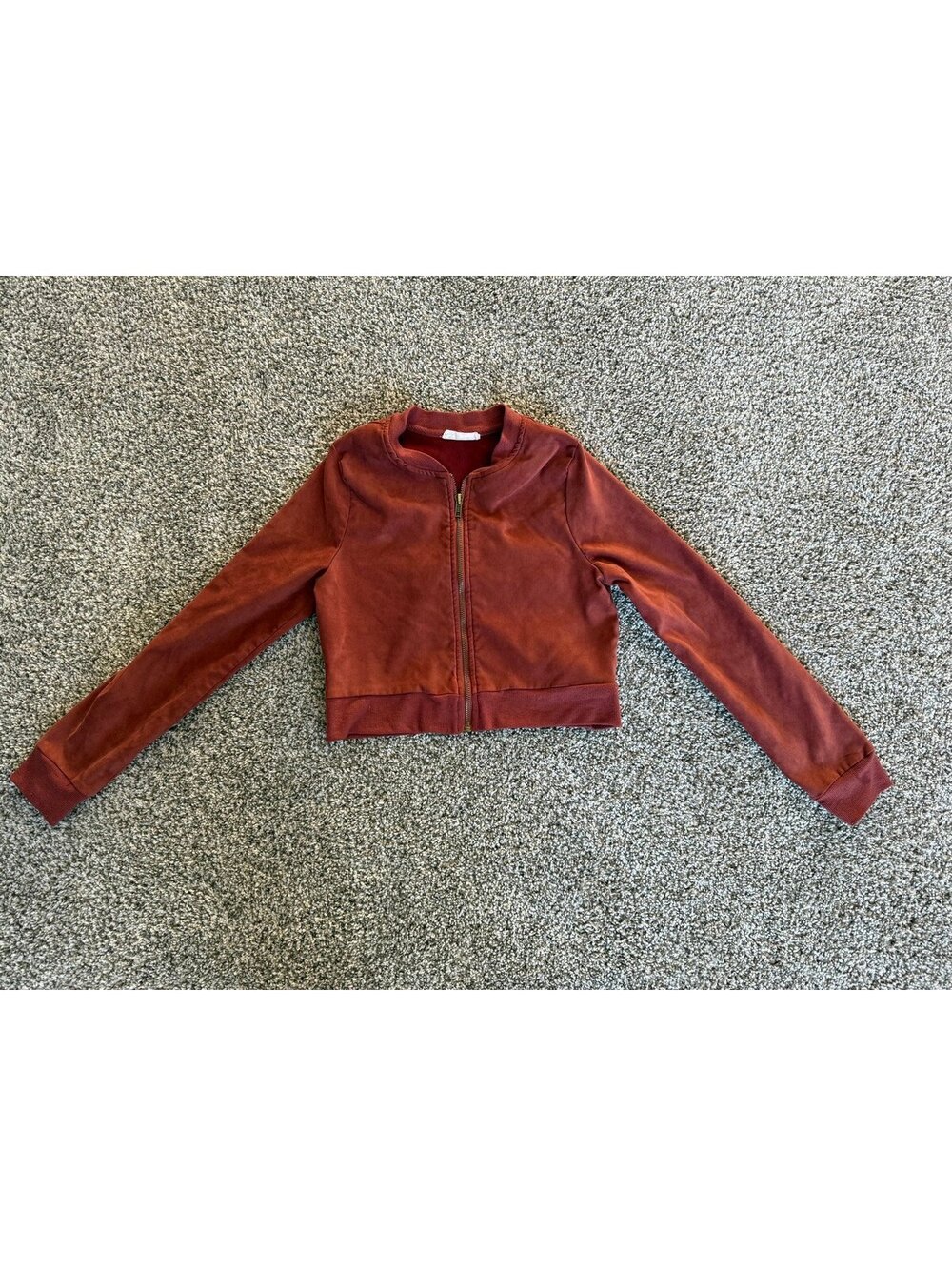 Burnt orange jacket